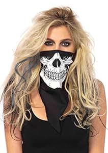 Download Amazon.com : New Skull Half Face Biker Bandana Mask ...