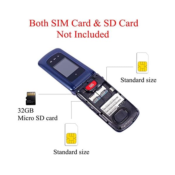 Uleway-Big-Button-Mobile-Phone-for-Elderly-Dual-Sim-Free-Flip-Phone-UnlockedBasic-Mobile-Phone-with-SOS-Button-Loud-Speaker-for-Senior2G-Blue uleway Big Button Mobile Phone for Elderly, Pay As You Go Flip Phone, Unlocked Basic Phone with SOS Emergency Button…
