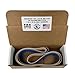 Assorted Belt Kit with Leather Honing Belt fits Various 1 in. x 42 in. Belt Sanders Sharpening / Sanding Belt Assortment Silicon Carbide & Ceramic Grit Buffing Compound Included