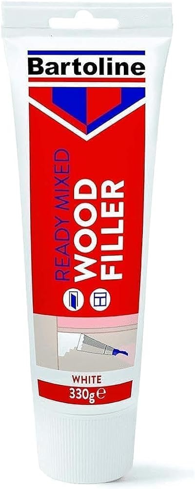 Bartoline Ready Mixed Wood Filler 330g White