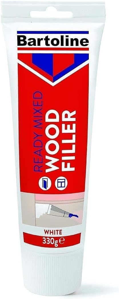 Bartoline Ready Mixed Wood Filler 330g White