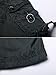 OCHENTA Men's Cotton Loose Fit Multi Pocket Cargo Shorts #3233 Dark grey 36