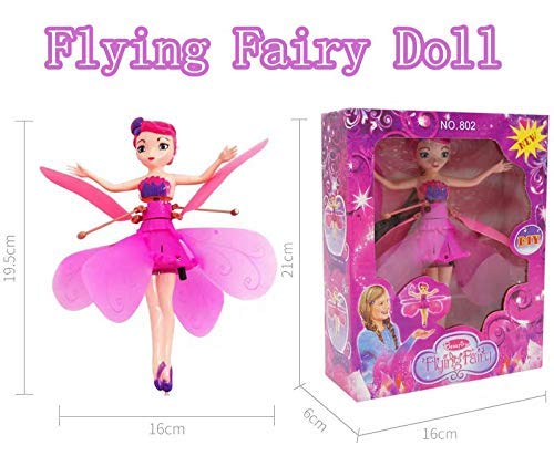Amazingbuy Flying Fairy Doll for Girls ,Infrared Induction Teen Toys Flying Princess Doll - Thumbnail 6