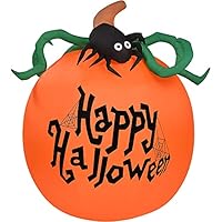 Haunted Hill Farm 3.2-Ft. Inflatable Pumpkin Happy Halloween Sign with Lights | Outdoor Blow-Up | Festive Seasonal Party Decor | HIPUMPKIN031-L Haunted Hill Farm 3.2-Ft. Inflatable Pumpkin Happy Halloween Sign with Lights | Outdoor Blow-Up | Festive Seasonal Party Decor | HIPUMPKIN031-L