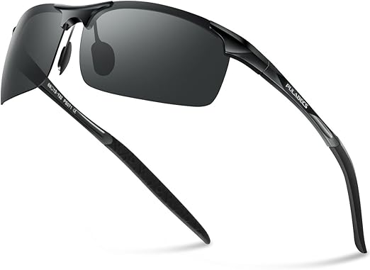 Pulabecs Men's Polarized Sports Sunglasses