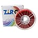 ZIRO PLA Filament 1.75mm, Pure Color 3D Printer Filament, PLA PRO Basic Color Series, 1.75MM 1KG Spool, Fit Most FDM Printers, Red