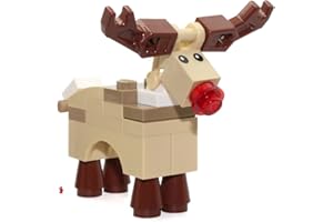LEGO Holiday MiniFigure Animal - Reindeer (Rudolph with Red Nose) 10245