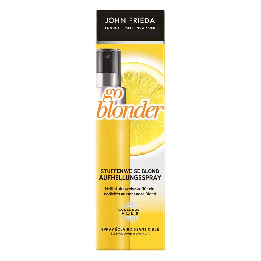 John Frieda Sheer Blonde Go Blonder Stufenweise Blond Aufhellungsspray - Aufhellendes Shampoo