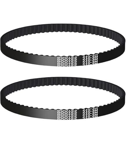 Bissell Vacuum Belt 2-Pack Miele Vacuum Belts - Replacement For SEB213/ SEB217/STB205 Power Brushes