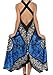 Sakkas Silky Wrap Halter Handkerchief Hem Maxi Dress