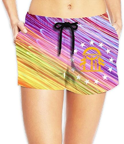 Georgia State Flag Fashion Beach Shorts Female Swiming Shorts Colorful Pants
