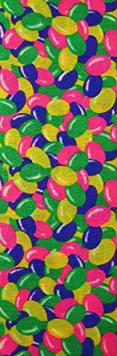 2 FAT QUARTERS JELLY BEANS 100% COTTON