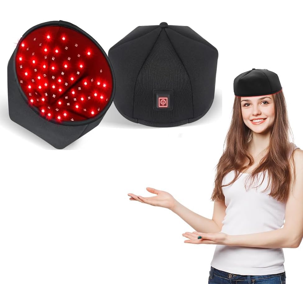 LBOYLOVE® Hair Growth Cap, Red Light Therapy for Hair, Hair care High Frequency Wand Hair Growth, Hair Grow Hair Regrowth for Men and Women