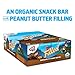 CLIF KID ZBAR FILLED - Organic Granola Bars - Chocolate Peanut Butter - (1.06 Ounce Lunch Box Snacks, 12 Count)