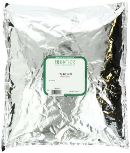 UPC 089836002006, Frontier Thyme Leaf, Extract Fancy Grade, 16 Ounce Bag