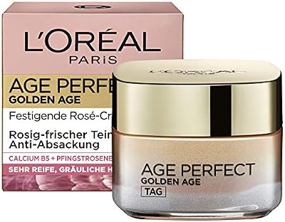 L 'Oreal Paris Age Perfect Golden Age Cuidado de día, con Neo de calcio y Posies Extracto de, Proporciona un rosig de teint fresco, 50 ml