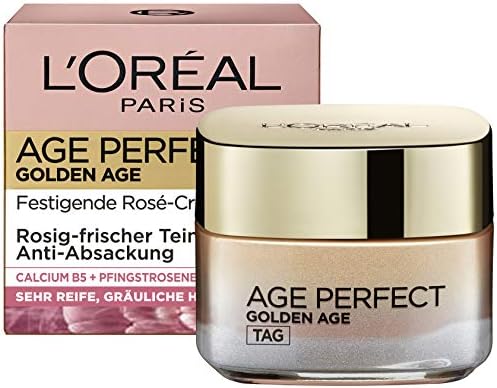 L 'Oreal Paris Age Perfect Golden Age Cuidado de día, con Neo de calcio y Posies Extracto de, Proporciona un rosig de teint fresco, 50 ml