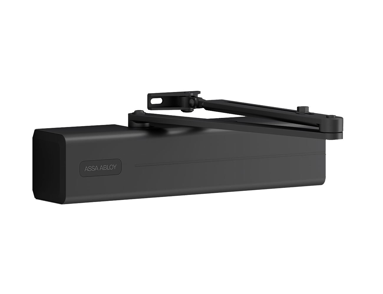Assa Abloy DC300-D9005 Articulated Armless Door Closer, Black, DC300