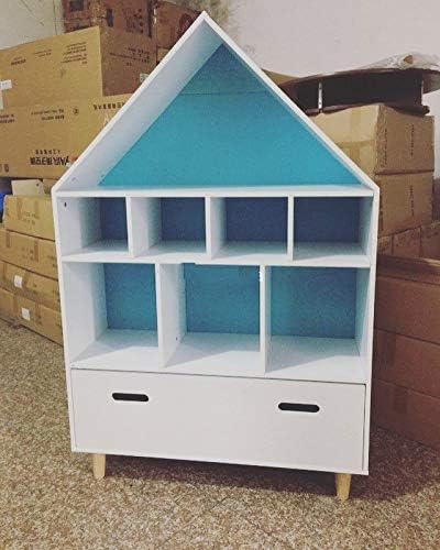 Children's Room Floor-standing Bookcase Storage Cabinet Large House Shelf 3-tier Storage Shelves