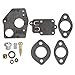 Kaymon Carburetor Carb Rebuild Kit 796184 Fit 80200 81200 82200 133200 135200 92200 93200 136200 100200 111200 112200 130200 Engine 3-5HP Engine