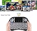 Greatever i8 Airfly Mouse Multi-Media Portable Handheld Blacklight Mini Wireless 2.4G LED Backlight i8 Keyboard with Touchpad for Google Android TV Box,HTPC,IPTV,PC,Mac,Pad,Xbox 360,PS3
