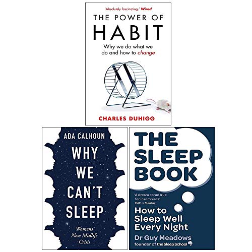 The Power of Habit, Why We Can't Sleep, The Sleep Book How