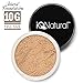 iQ Natural Mineral Foundation Loose Powder 10g Sifter Jar, Long Lasting All-Day Wear, Flawless Finish Makeup, Full Coverage – Matte | Sensitive Skin Approved | Color FAIR II