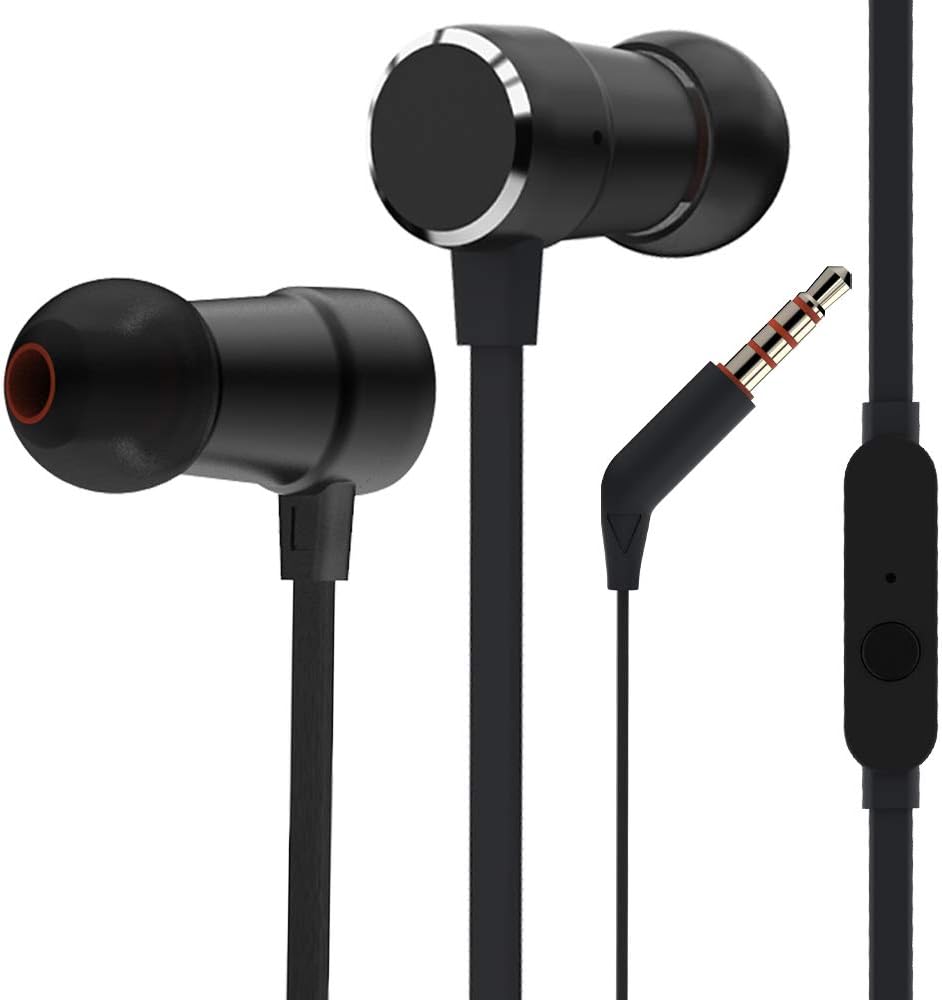 HIFI WALKER Headphones with Microphone, inEar Earbuds