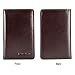 GintaXen Slim Leather ID/Credit Card Holder Bifold Front Pocket Wallet with RFID Blocking - Coffee