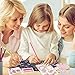 PICKME Greeting Card Making Kit DIY, Handmade Card Making Kits for Adults & Kids, Beautiful Floral Assortment of Art Characters with Envelopes, Create Your Personalized Birthday Card & Thank You Card