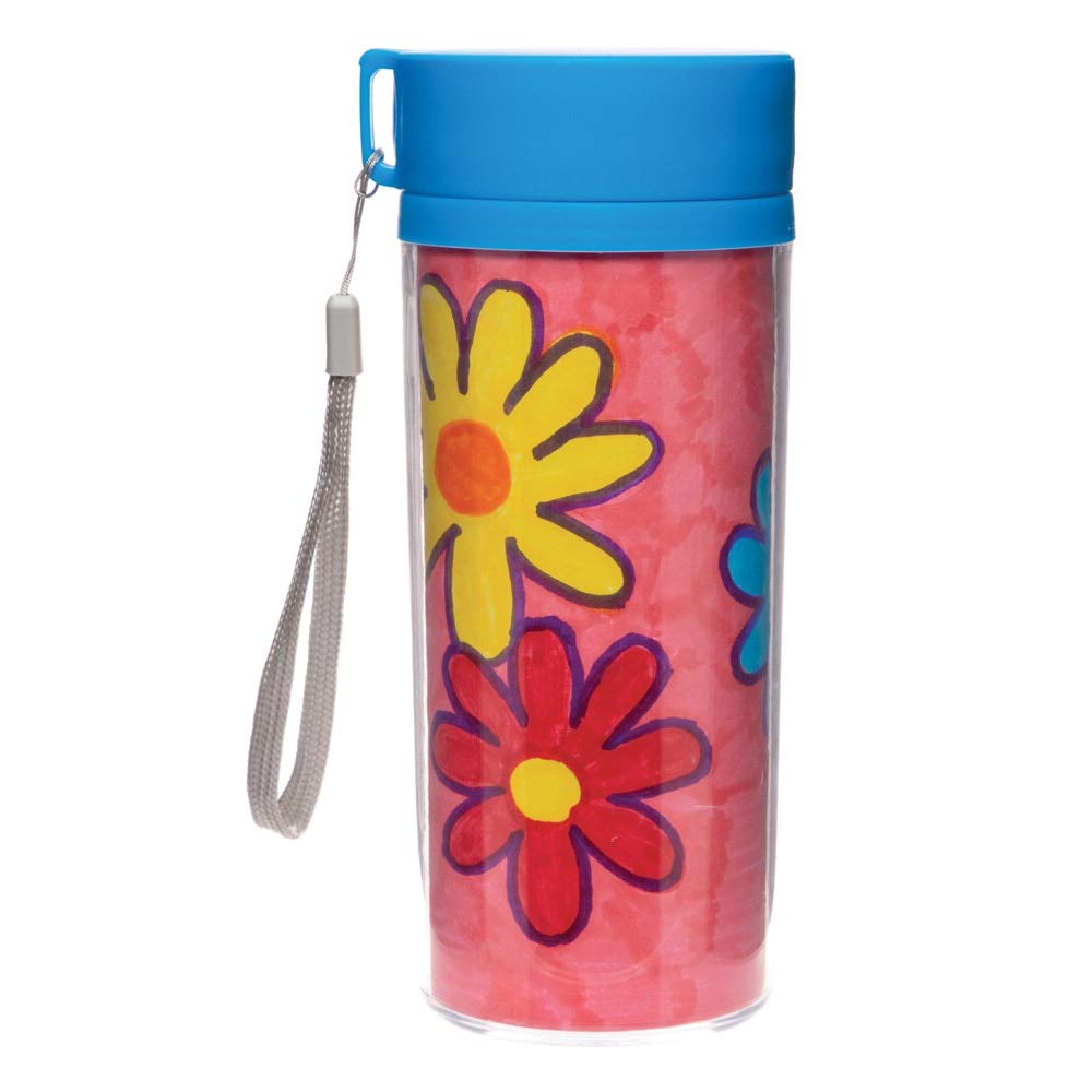 Baker Ross AW725 Design-A-Travel Mug (Each), White, 450 Milliliter - Image 4