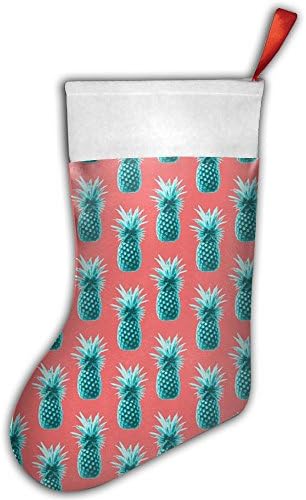 Christmas Stocking Holders Family Santa Socks Green Pineaple Candy Gift Bag Decoration For Fireplace