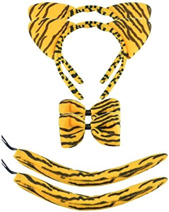 BabyPreg Kids Dalmatian Headband Fancy Mouse Tiger Animals Cosplay Halloween Costume