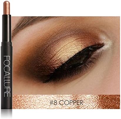 Beauty Pro Eyeliner Cream,Whgo Highlighter Eyeshadow Pencil Cosmetic Glitter Eye Shadow Pen (114mmX13mm, H)