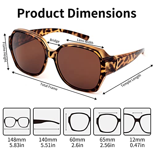 Face Shadow Polarised Sunglasses for Driving, Cycling, Sports and Leisure UV400 Protection