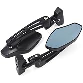 ZYHW 2pcs Black Rearview Mirrors for Suzuki GSXR 600 750 1000 1300 Hayabusa