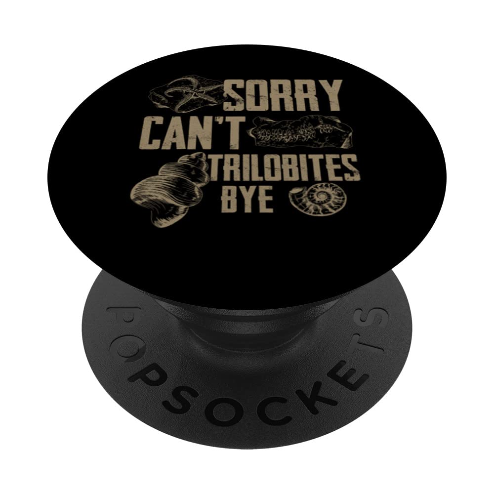 Trilobite Fossil Ammonites Rockhound Prehistoric Animals PopSockets Swappable PopGrip