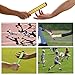 OwnMy Aluminum Track and Field Relay Batons Sticks Assorted Color Relay Running Race Batons Sticks for Students Office Clark Outdoor Field Race Tools