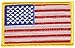 Simplicity American Flag Applique Clothing Iron On Patch, 2