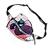 Leotruny Holographic Fanny Pack for Festival, Party, Travel (C00-Small Iridescent)