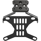 REARACE GPS Mount Navigation Bracket Fit for Himalayan 450 2024-2026 | Steel Holder, AMPS Pattern for Garmin/TomTom, Windshield Mount, Sturdy &amp; Reliable