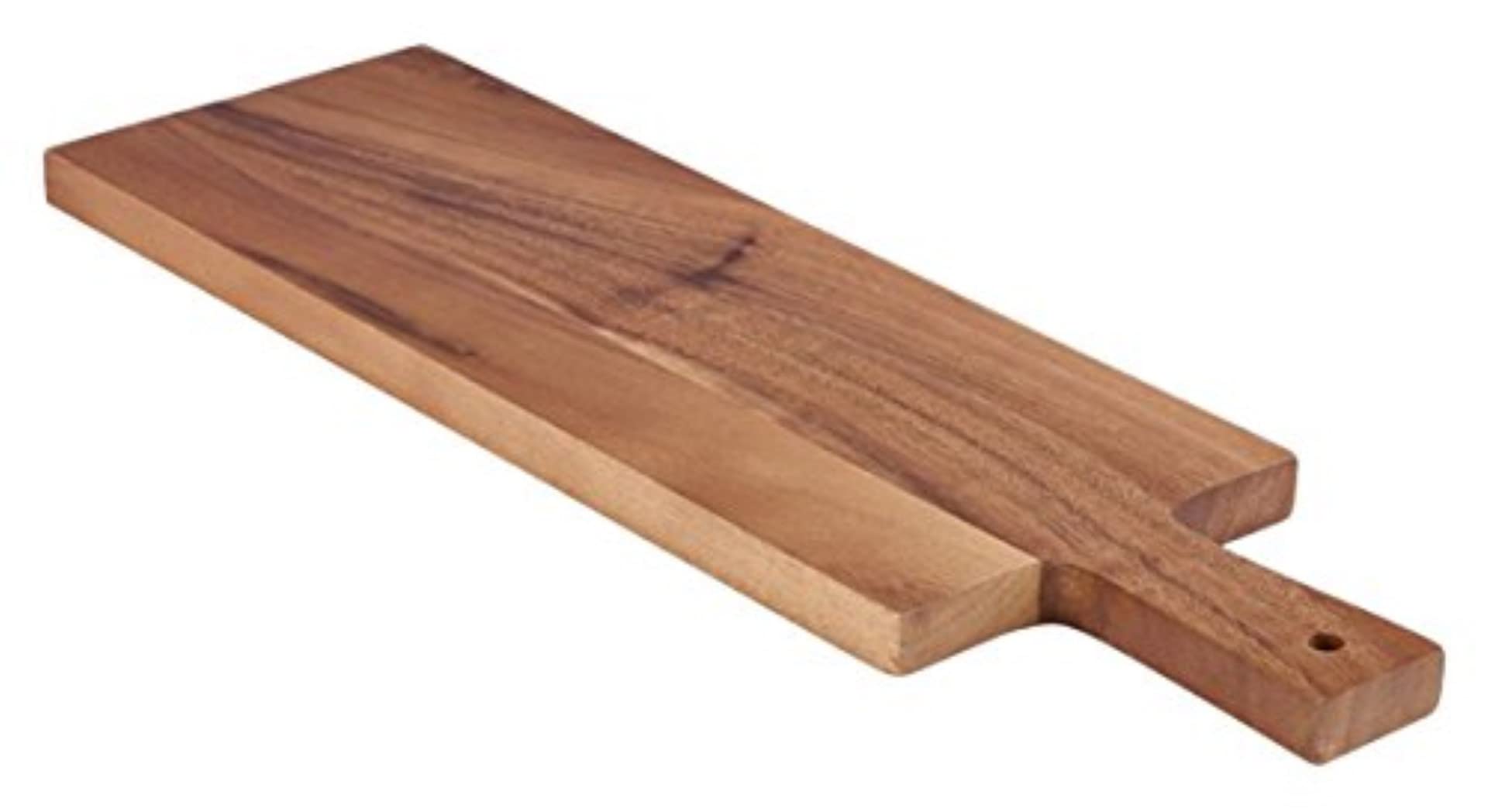 Genware NEV-WPB3815 Acacia Wood Paddle Board, 38 cm x 15 cm x 2 cm