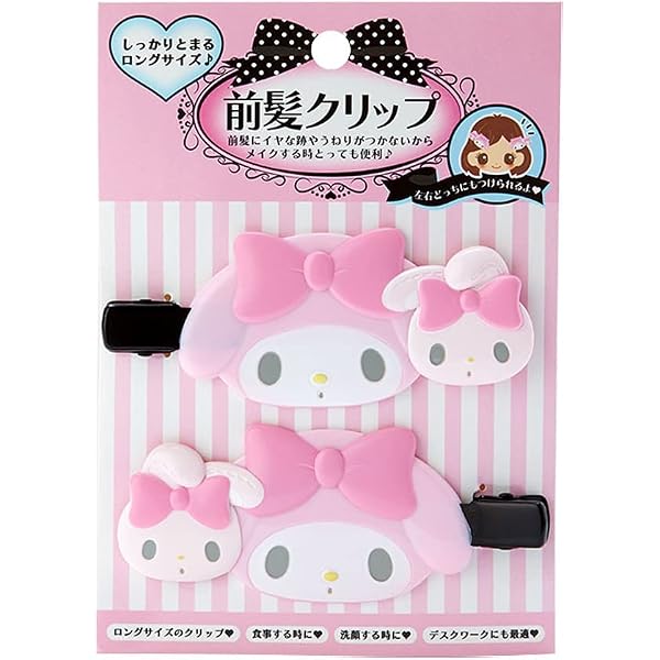 Sanrio My Melody Haarspange – Niedliche Mini-Concorde-Haarnadel Aus ABS-Kunstharz