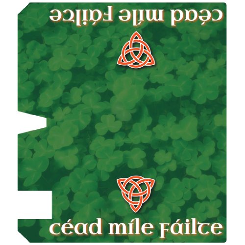Cead Mile Failte - Irish Design #1 - Magnetic Mailbox Cover