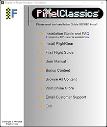 FlightGear Flight Simulator 2023 X on USB | Flight
