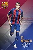 FC Barcelona - Soccer Poster / Print (Neymar Jr. In Action #11 - 2016/2017) (Size: 24