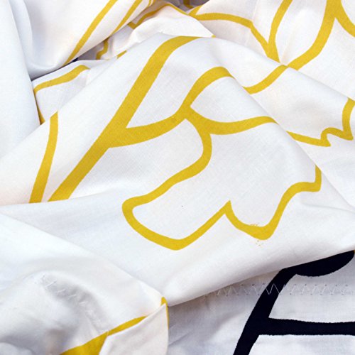 Story@Home Bedsheet for Double Bed | 100% Cotton, 210TC, White & Black, Floral, Includes 1 King Size Bedsheet Cotton (270 x 270 cm) & 2 Pillow Covers (46 x 69 cm). Perfect for Festive Gifting! 4 Story@Home Bedsheet for Double Bed | 100% Cotton, 210TC, White & Black, Floral, Includes 1 King Size Bedsheet Cotton (270 x 270 cm) & 2 Pillow Covers (46 x 69 cm). Perfect for Festive Gifting! - Image 4