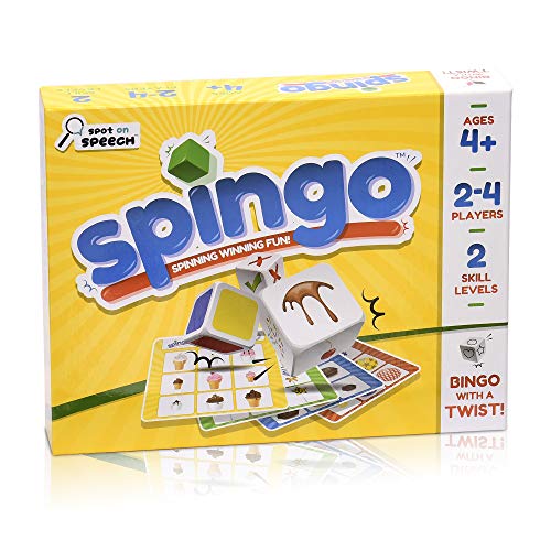 Spot on Speech Spingo - Bingo Style Game Targeting Descriptive Language, Sentence Structure, and Ability to Follow Multi-Component Directions