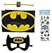Special 4 Piece Set with Cape, Mask, Superhero Stickers & Bracelet