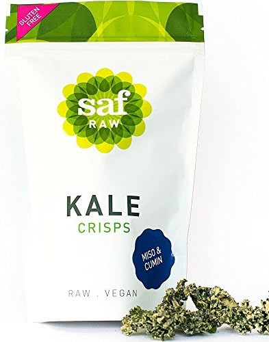 Saf Raw Kale Crisps - Miso &amp; Cumin 40g